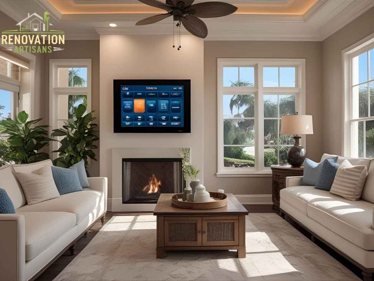 Kingsburg HVAC zoning system thermostat in Los Angeles home