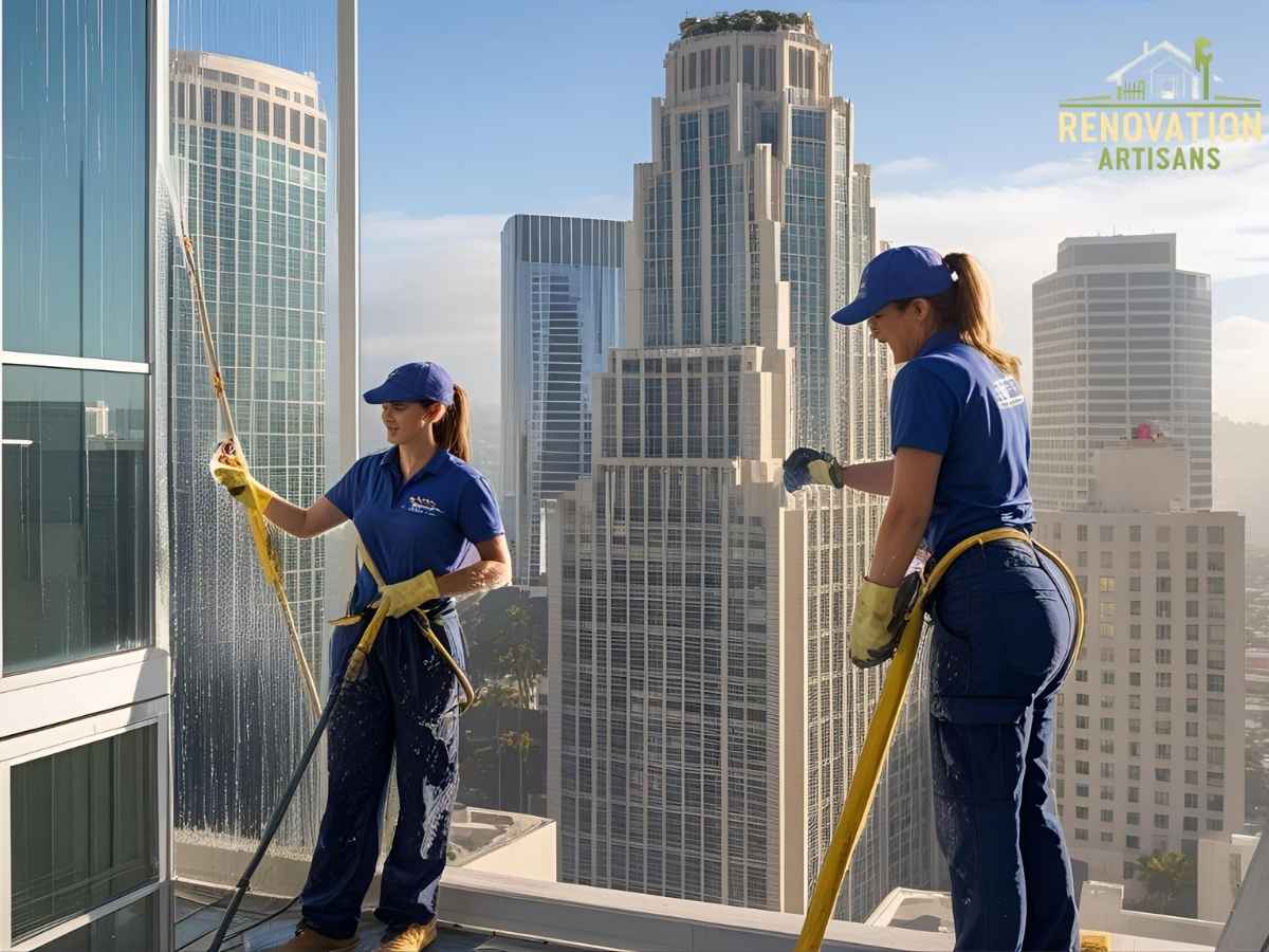 Nob Hill High-Rise Window Washing Coordination in Los Angeles